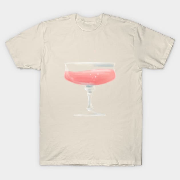 Bubbly Champagne T-Shirt by Star Sandwich